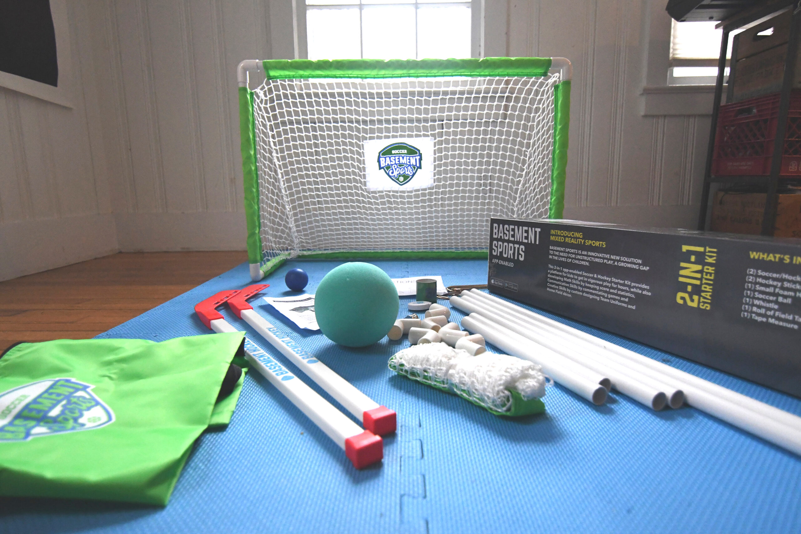 Basement Sports Soccer and Hockey Kit